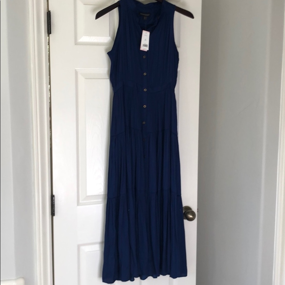 Navy blue Banana Republic sundress XS